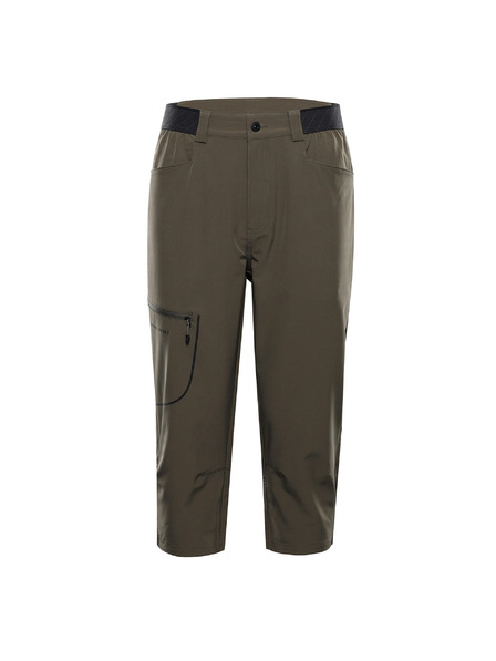 ALPINE PRO Moške softshell capri hlače ALPINE PRO WEDER 2 stone gray