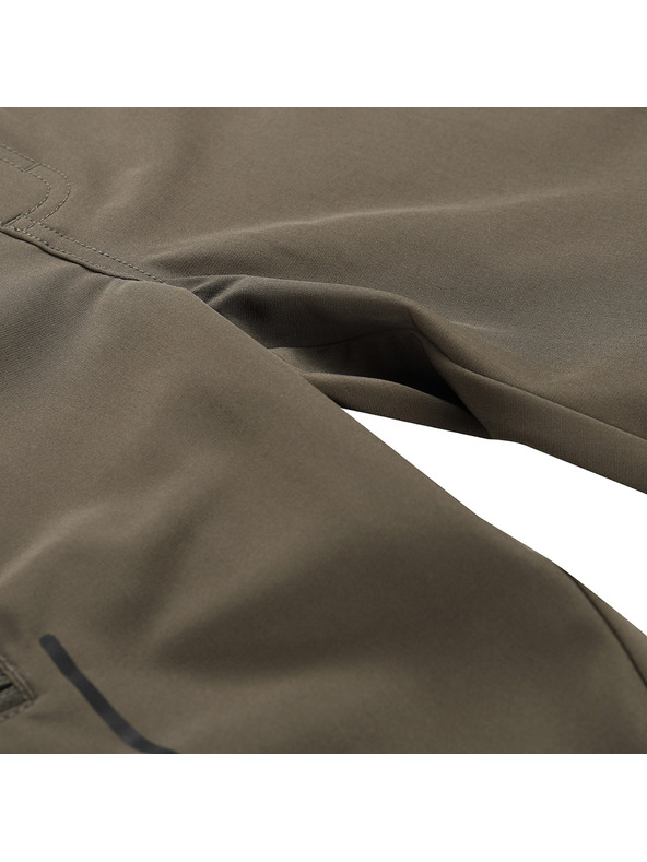 ALPINE PRO Moške softshell capri hlače ALPINE PRO WEDER 2 stone gray