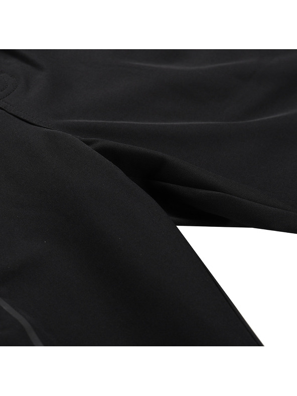 ALPINE PRO Moške softshell 3/4 hlače ALPINE PRO WEDER 2 črna