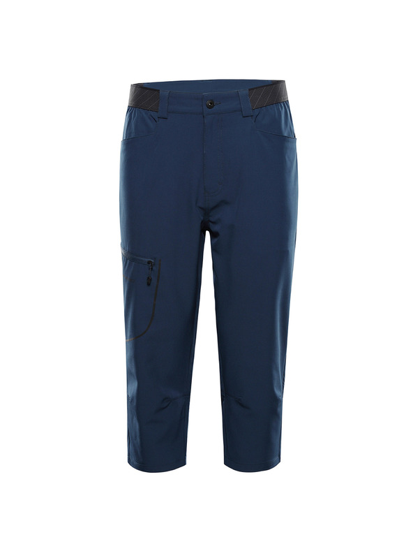 ALPINE PRO Moške softshell capri hlače ALPINE PRO WEDER 2 blue wing teal