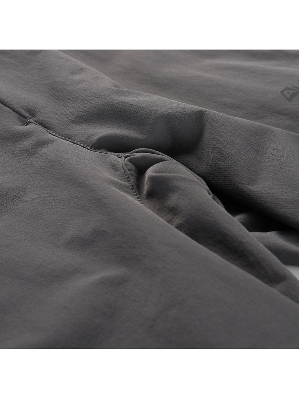 ALPINE PRO Moške softshell hlače ALPINE PRO HURF 2 dk.true gray