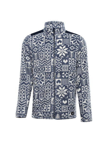 ALPINE PRO Moška flis jopica s supratherm ALPINE PRO EFLIN moonlit ocean različica pa