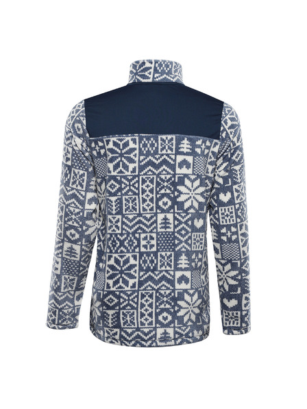 ALPINE PRO Moška flis jopica s supratherm ALPINE PRO EFLIN moonlit ocean različica pa