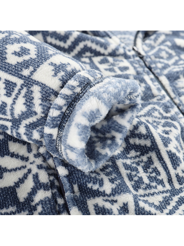 ALPINE PRO Moška flis jopica s supratherm ALPINE PRO EFLIN moonlit ocean različica pa