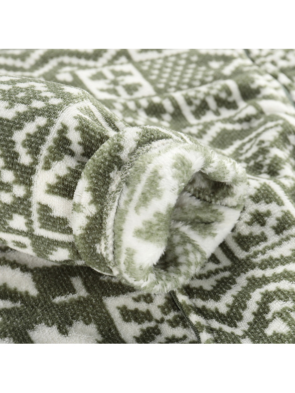 ALPINE PRO Moška flis jopa s supratherm ALPINE PRO EFLIN oil green varianta pa