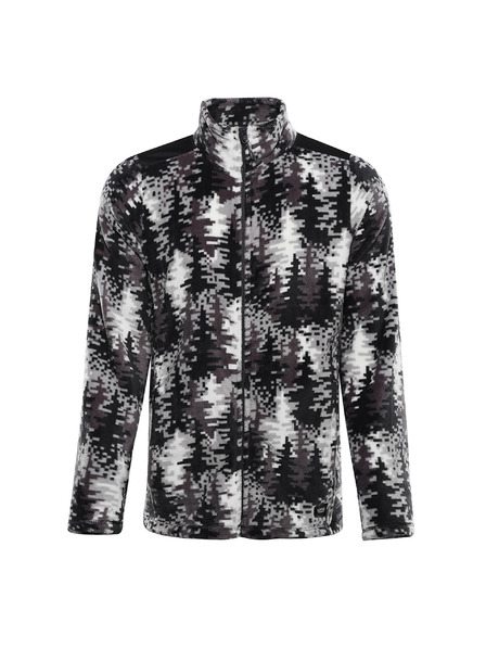 ALPINE PRO Moška flis jopa s supratherm ALPINE PRO EFLIN dk. true gray varianta pb