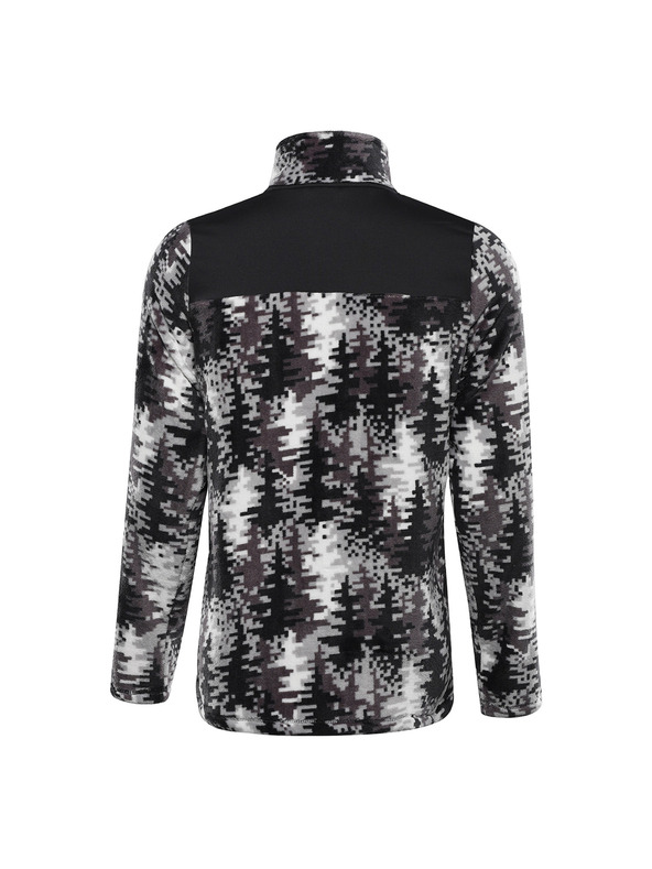 ALPINE PRO Moška flis jopa s supratherm ALPINE PRO EFLIN dk. true gray varianta pb