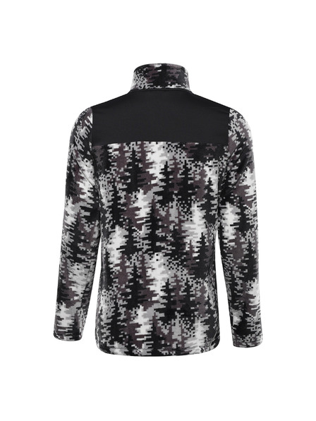 ALPINE PRO Moška flis jopa s supratherm ALPINE PRO EFLIN dk. true gray varianta pb