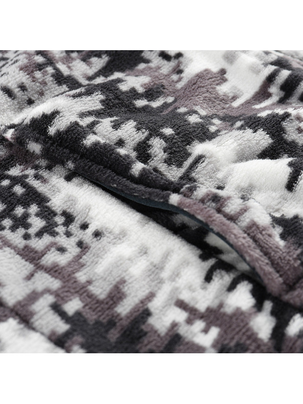 ALPINE PRO Moška flis jopa s supratherm ALPINE PRO EFLIN dk. true gray varianta pb