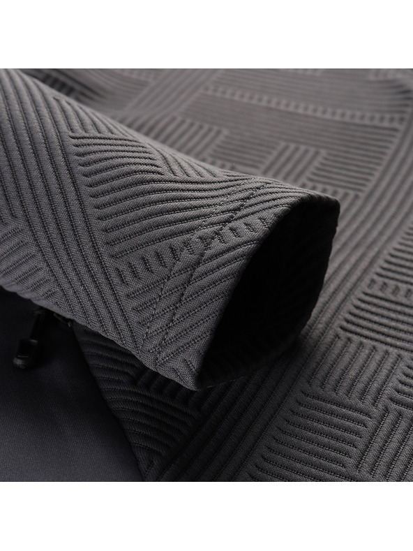 ALPINE PRO Moška greta jopa ALPINE PRO DOZER 2 smoked pearl