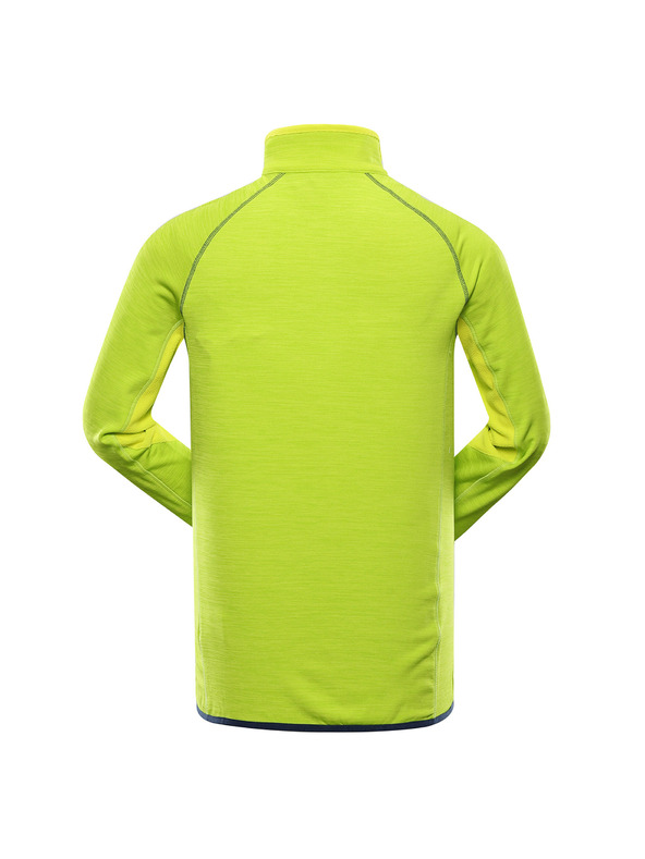 ALPINE PRO Moška hitro sušeča jopa ALPINE PRO ONNEC lime green