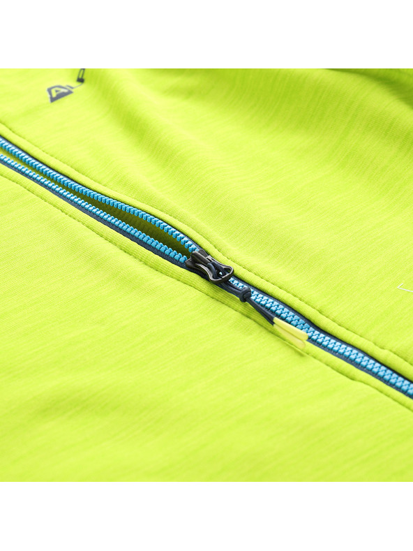 ALPINE PRO Moška hitro sušeča jopa ALPINE PRO ONNEC lime green