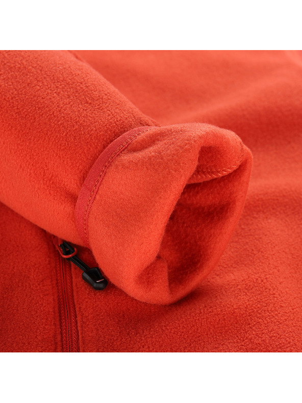 ALPINE PRO Moška flis jopa ALPINE PRO SIUS 3 red clay