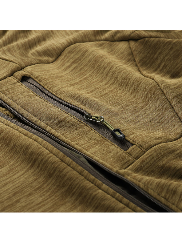 ALPINE PRO Moška hitro sušeča jopa ALPINE PRO ONNEC 3 turtle green