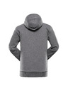 ALPINE PRO Moška jopa s kapuco ALPINE PRO LEL dk.true gray