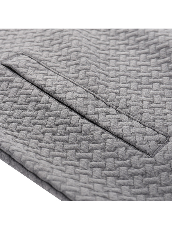 ALPINE PRO Moška jopa s kapuco ALPINE PRO LEL dk.true gray