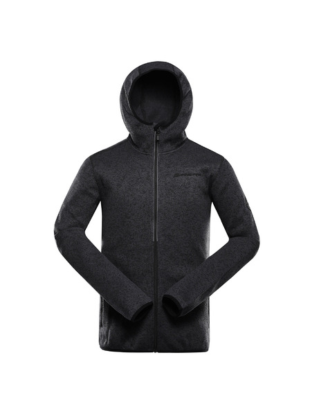 ALPINE PRO Moški topel jopič na zadrgo ALPINE PRO ZEG 2 black