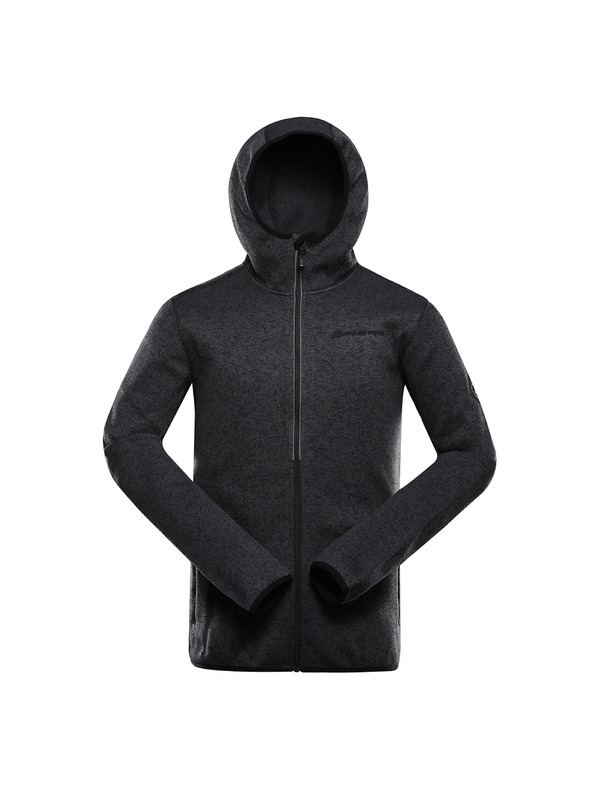 ALPINE PRO Moški topel jopič na zadrgo ALPINE PRO ZEG 2 black