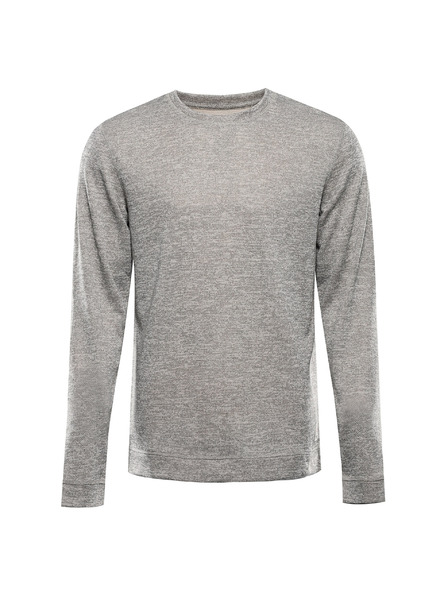 ALPINE PRO Moško majico z dolgimi rokavi ALPINE PRO BREK shifting sand