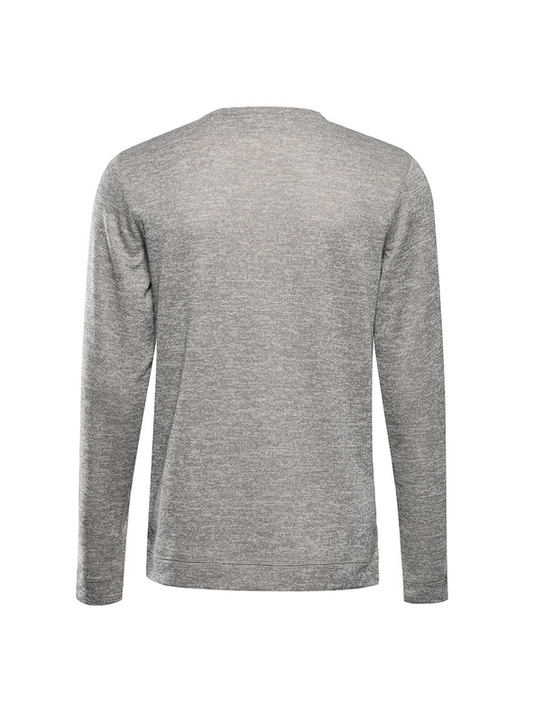 ALPINE PRO Moško majico z dolgimi rokavi ALPINE PRO BREK shifting sand