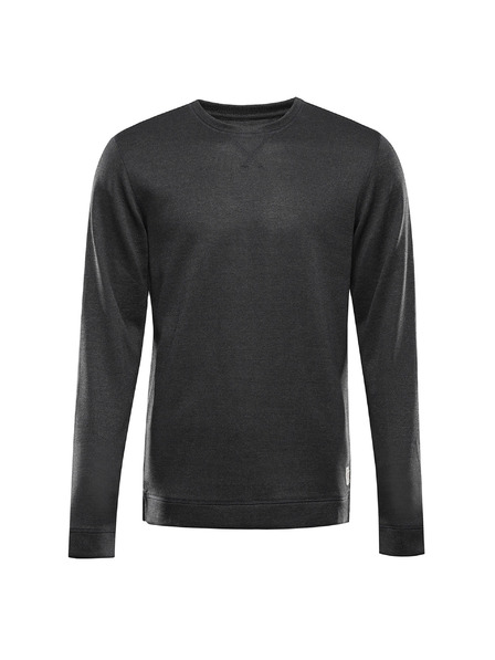 ALPINE PRO Moško majico z dolgimi rokavi ALPINE PRO BREK dk.true gray