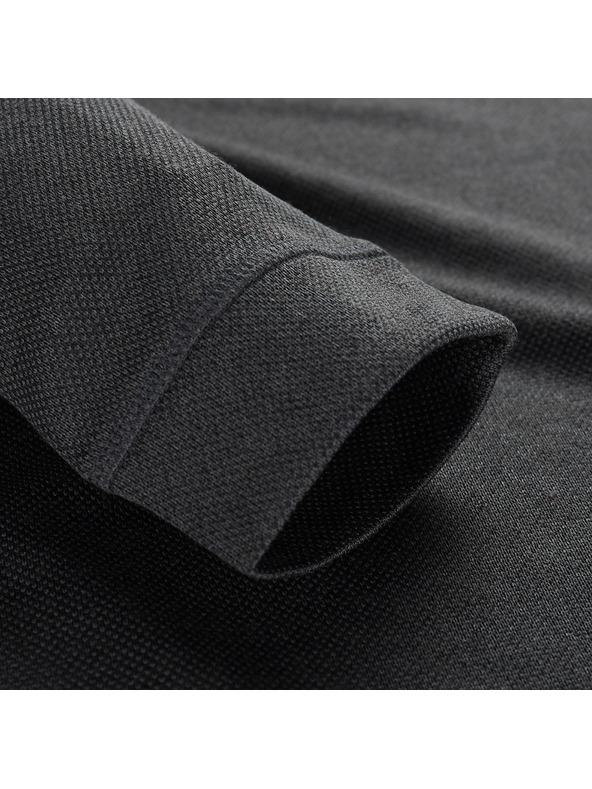 ALPINE PRO Moško majico z dolgimi rokavi ALPINE PRO BREK dk.true gray