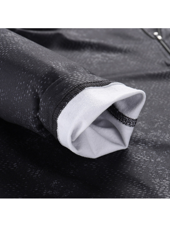 ALPINE PRO Moško hitro sušečo majico s prostretch ALPINE PRO STANS black varianta pc