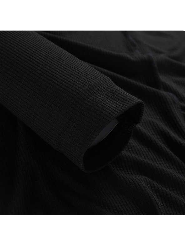 ALPINE PRO Moško majico z dolgimi rokavi ALPINE PRO LERET black