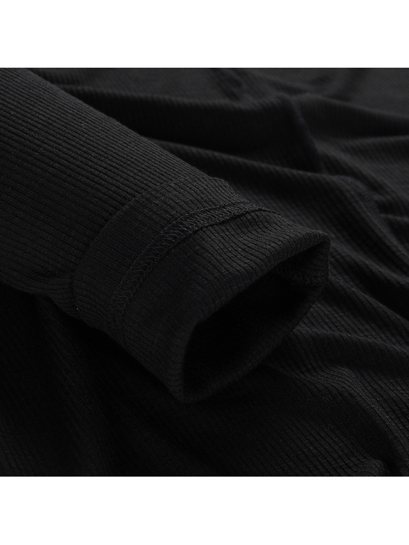 ALPINE PRO Moško majico z dolgimi rokavi ALPINE PRO LERET black