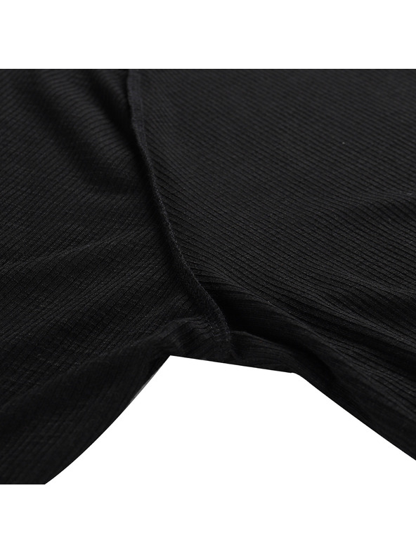 ALPINE PRO Moško majico z dolgimi rokavi ALPINE PRO LERET black