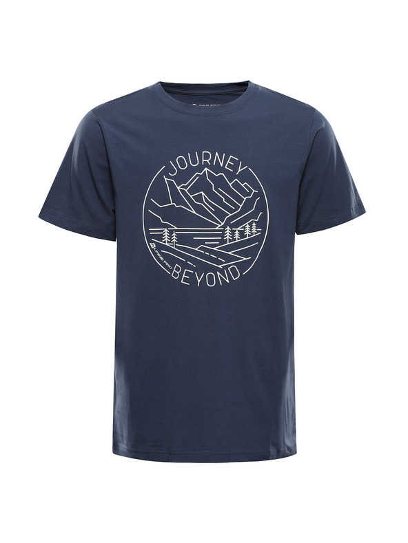 ALPINE PRO Moško bombažno majico ALPINE PRO MOROL vintage indigo varianta pd
