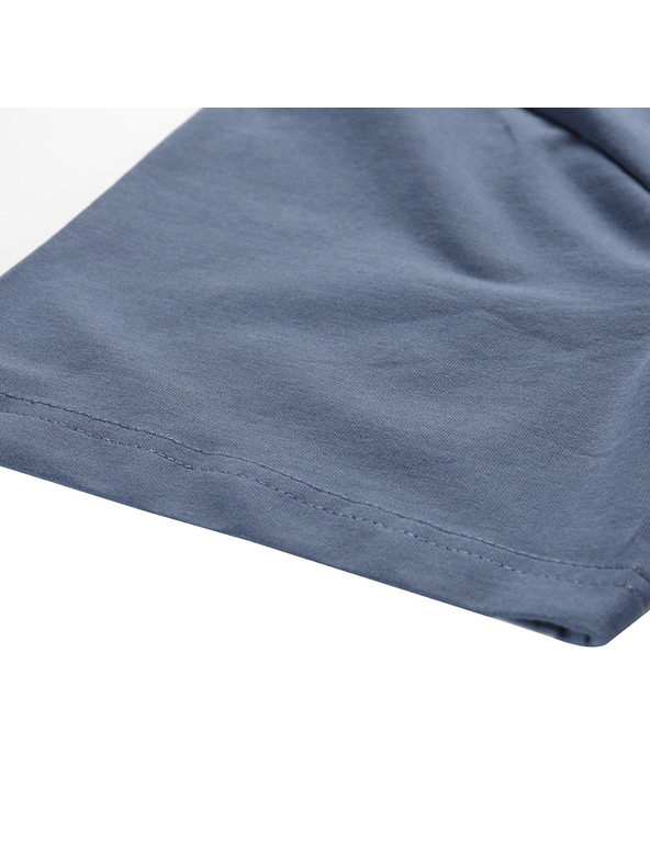 ALPINE PRO Moško bombažno majico ALPINE PRO MOROL vintage indigo varianta pd