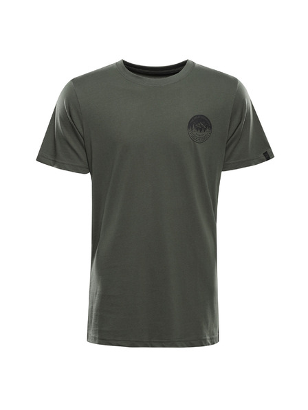 ALPINE PRO Moško majico iz organske bombaža ALPINE PRO TERMES 3 petrol varianta pb