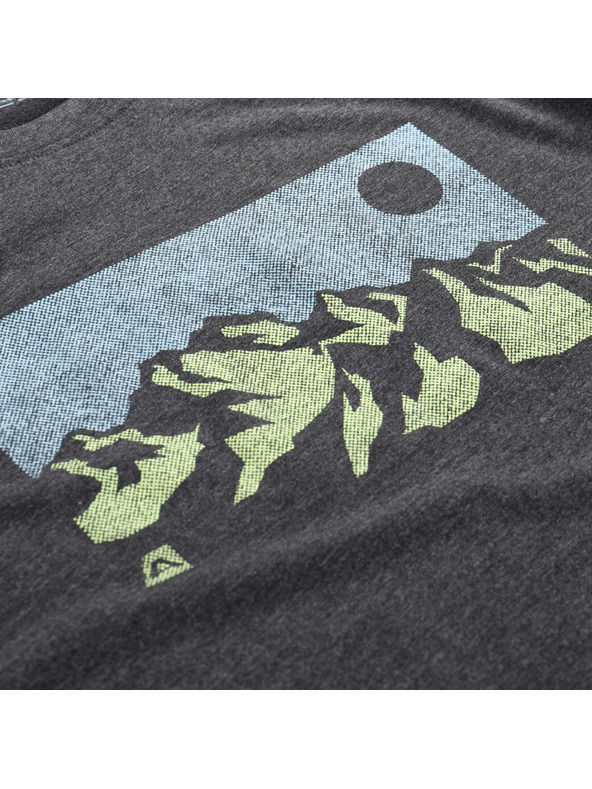 ALPINE PRO Moško majico z obdelavo cool-dry ALPINE PRO GREM 2 black varianta pd