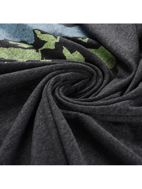 ALPINE PRO Moško majico z obdelavo cool-dry ALPINE PRO GREM 2 black varianta pd