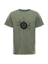 ALPINE PRO Moško bombažno majico ALPINE PRO MOROL oil green varianta pa