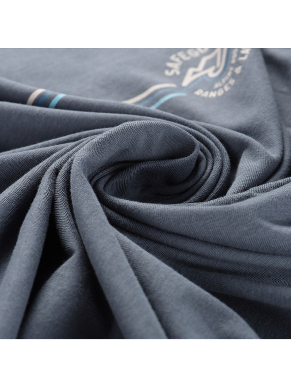 ALPINE PRO Moška majica iz organske bombaže ALPINE PRO TERMES 3 dark slate varianta pe