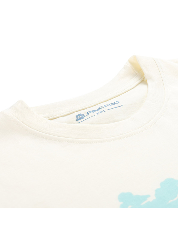 ALPINE PRO Moško majico s cool-dry obdelavo ALPINE PRO GREM 2 creme varianta pf