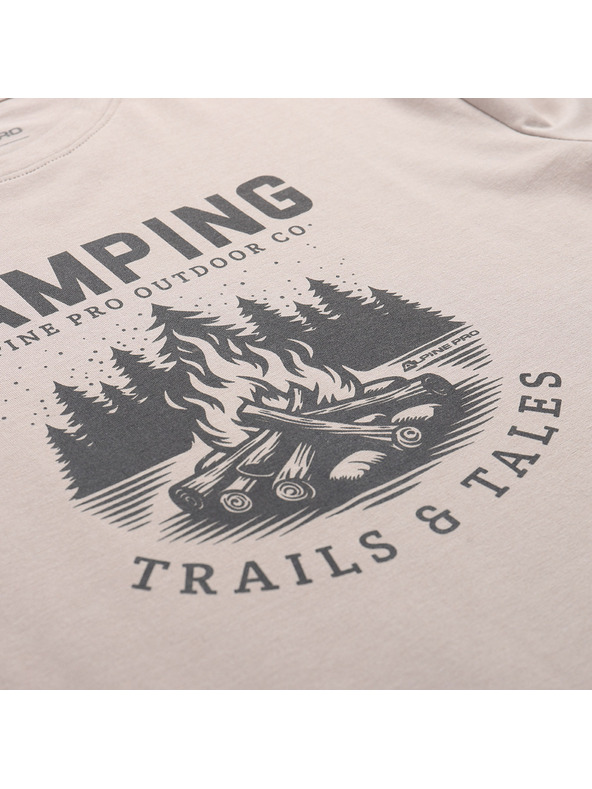 ALPINE PRO Moško bombažno majico ALPINE PRO MOROL atmosphere varianta pb