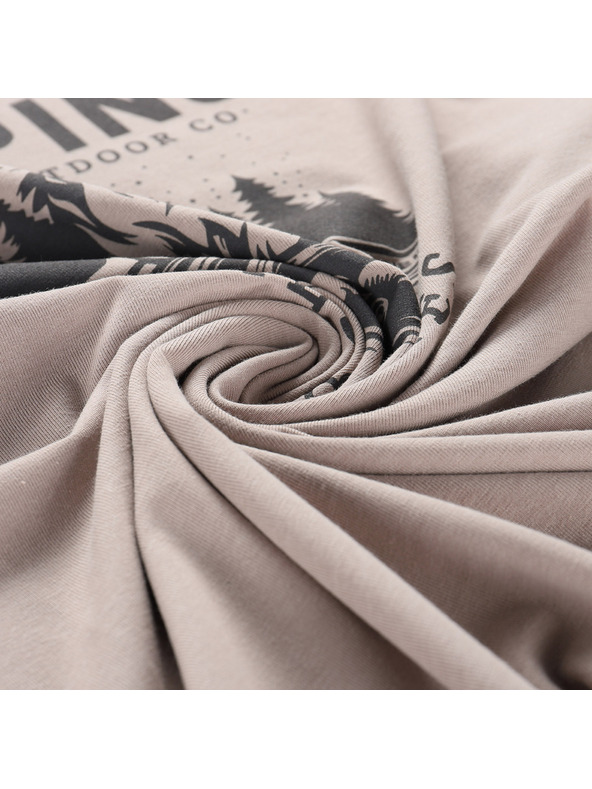 ALPINE PRO Moško bombažno majico ALPINE PRO MOROL atmosphere varianta pb