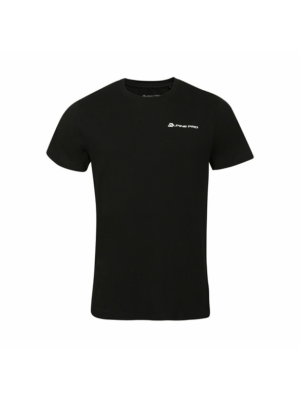 ALPINE PRO Moško bombažno majico bob a bobek ALPINE PRO BOBB black