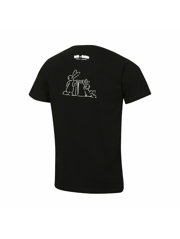 ALPINE PRO Moško bombažno majico bob a bobek ALPINE PRO BOBB black