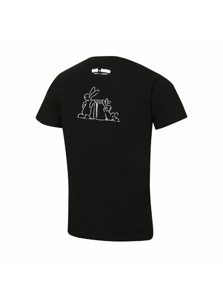 ALPINE PRO Moško bombažno majico bob a bobek ALPINE PRO BOBB black