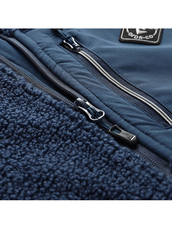 ALPINE PRO Moška topla jopica ALPINE PRO OFES moonlit ocean