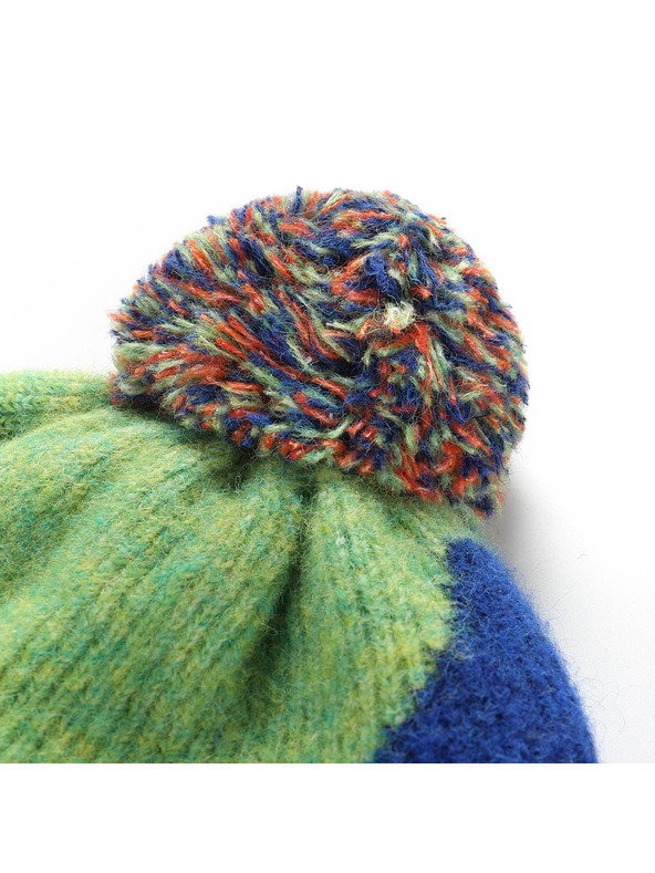 ALPINE PRO Zimska kapa z cofom ALPINE PRO MOBE acid lime