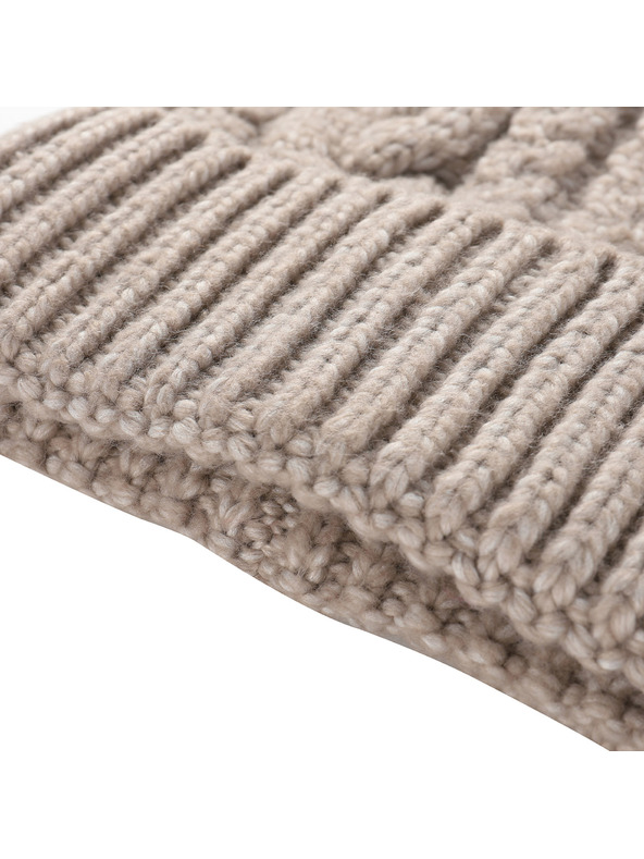 ALPINE PRO Zimska kapa z cofom ALPINE PRO ORGE moonbeam