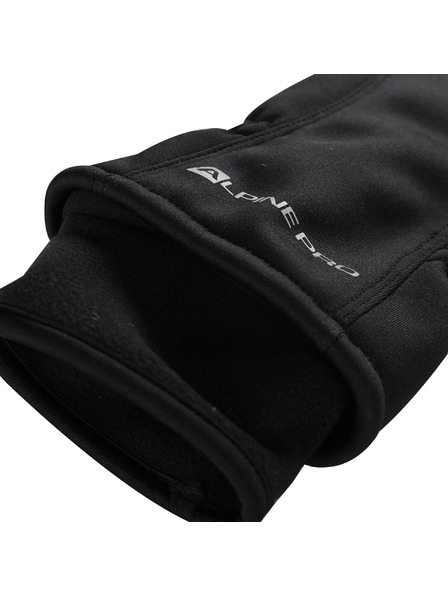 ALPINE PRO Smučarske softshell rokavice ALPINE PRO KAHUG black