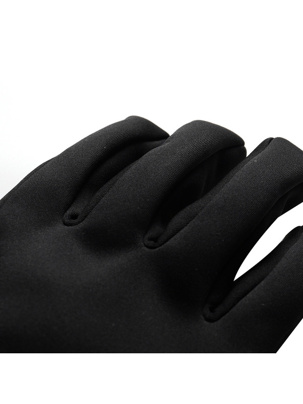 ALPINE PRO Smučarske softshell rokavice ALPINE PRO KAHUG black