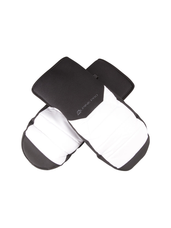 ALPINE PRO Smučarske rokavice z dwr obdelavo ALPINE PRO NERNE white