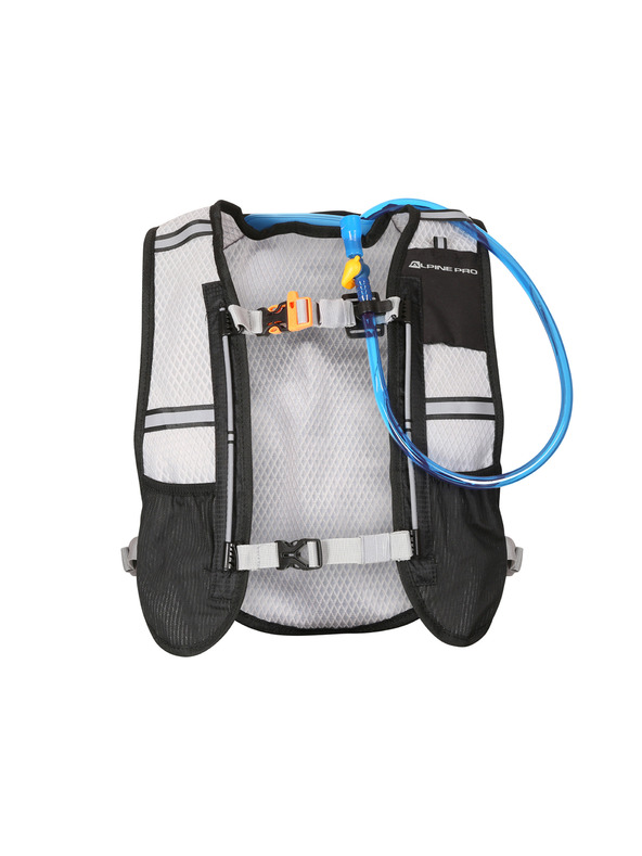 ALPINE PRO Tekaški nahrbtnik s camel vrečko 1,5l ALPINE PRO RUNE črna